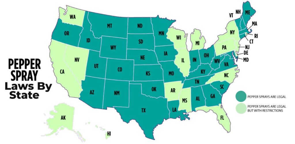 When Is Pepper Spray Use Legally Justified? A Clear Guide