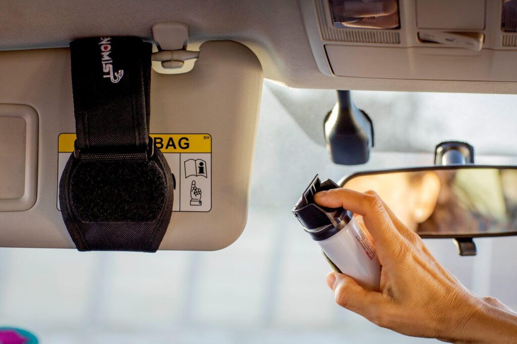 Why You Should Never Leave Pepper Spray Inside Your Car