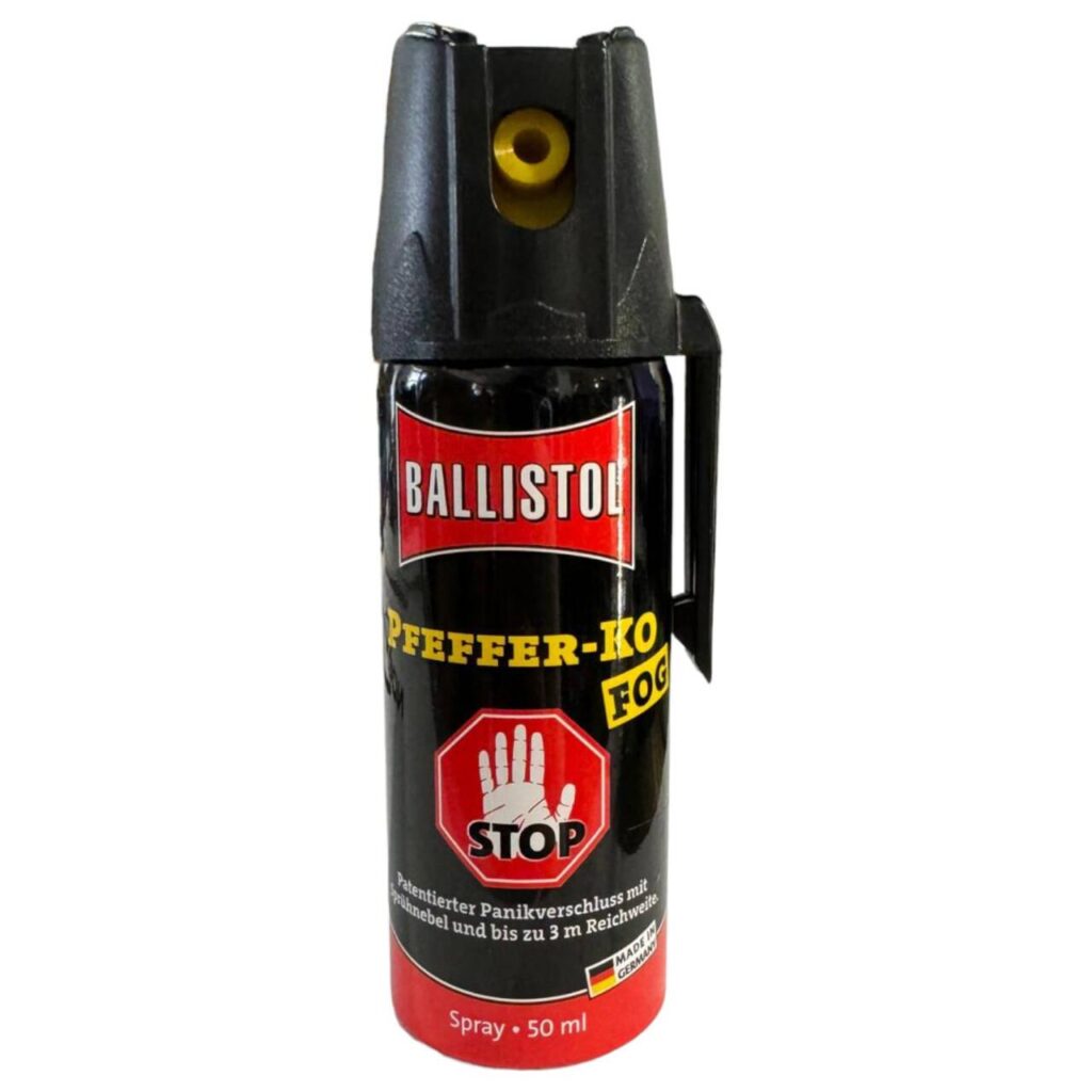 Pepper Spray with Big Buttons & Textured Triggers: Easy Use
